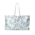 Hydrangea Floral Weekender Bag