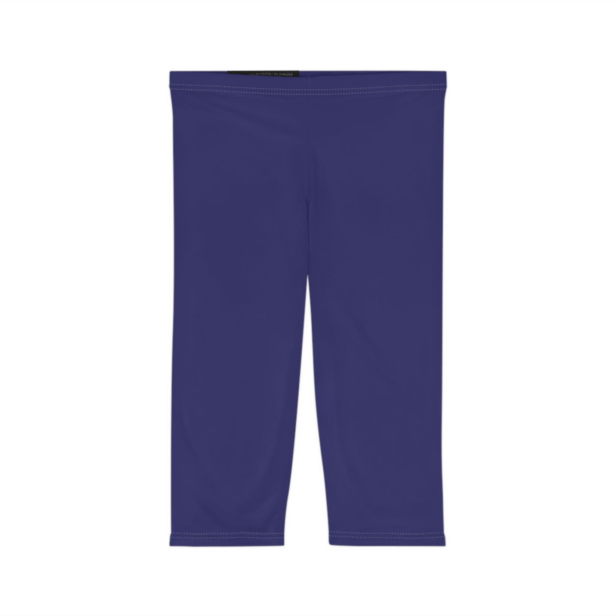 Red Capri Leggings — Women’s Athletic Cropped Leggings