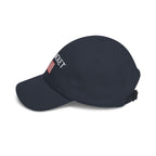Nantucket Dad Cap with American Flag Embroidery