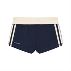 Women's Contrast Stripe Track Shorts