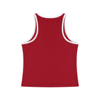 Women's Color Block Cropped Tank Top